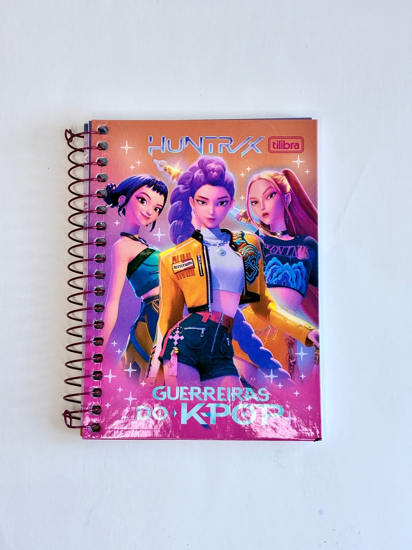 Caderneta Espiral Guerreiras do K-Pop – HuntrX Tilibra