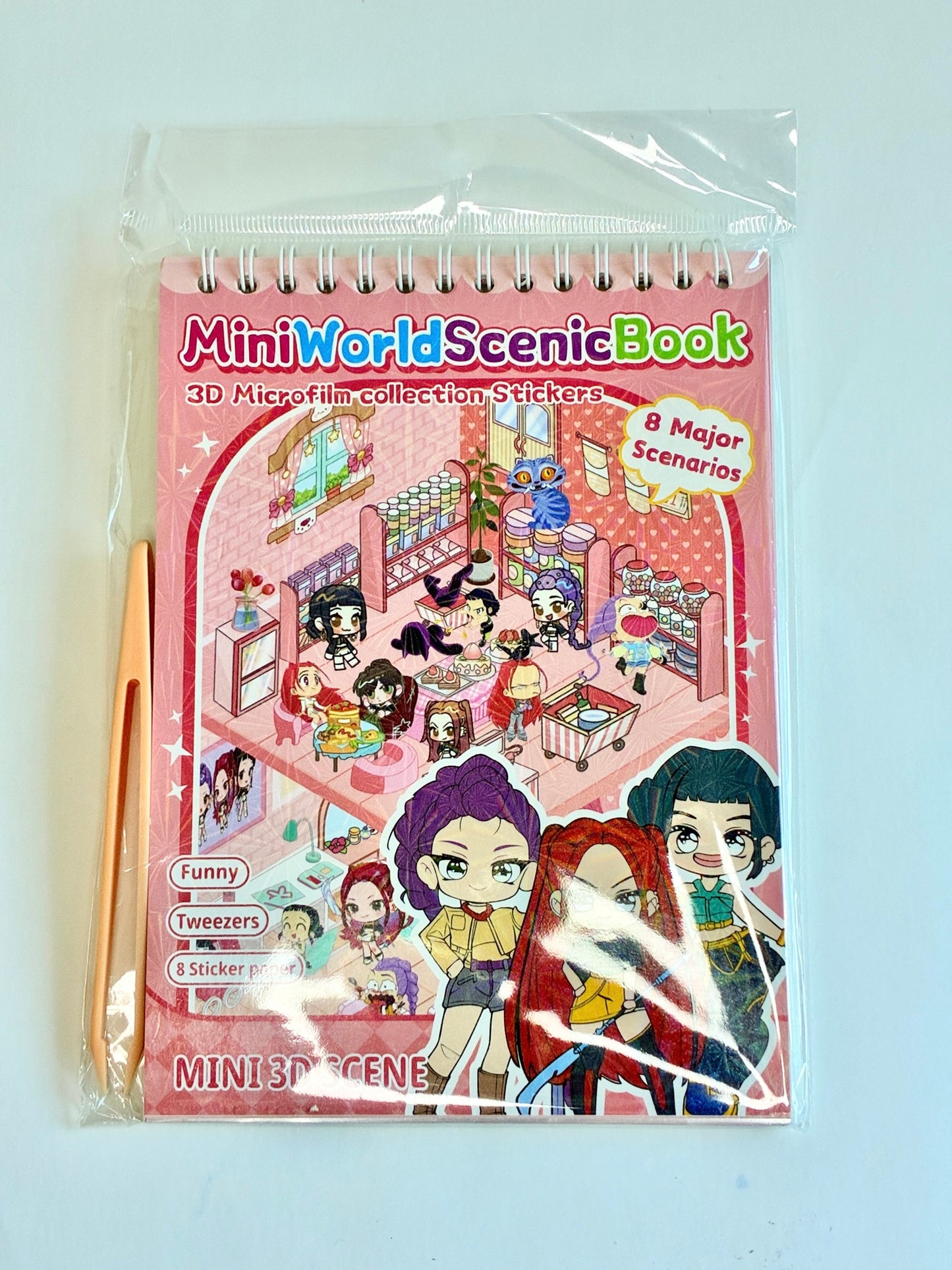 Mini World Scenic Book – Guerreiras do K-Pop