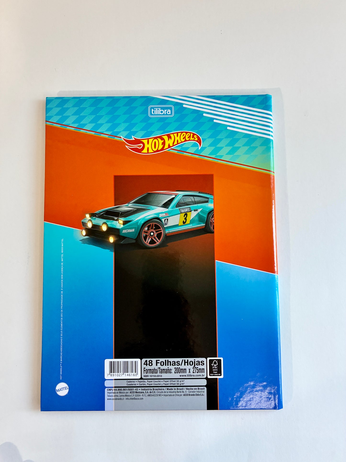 Caderno Hot Wheels Tilibra