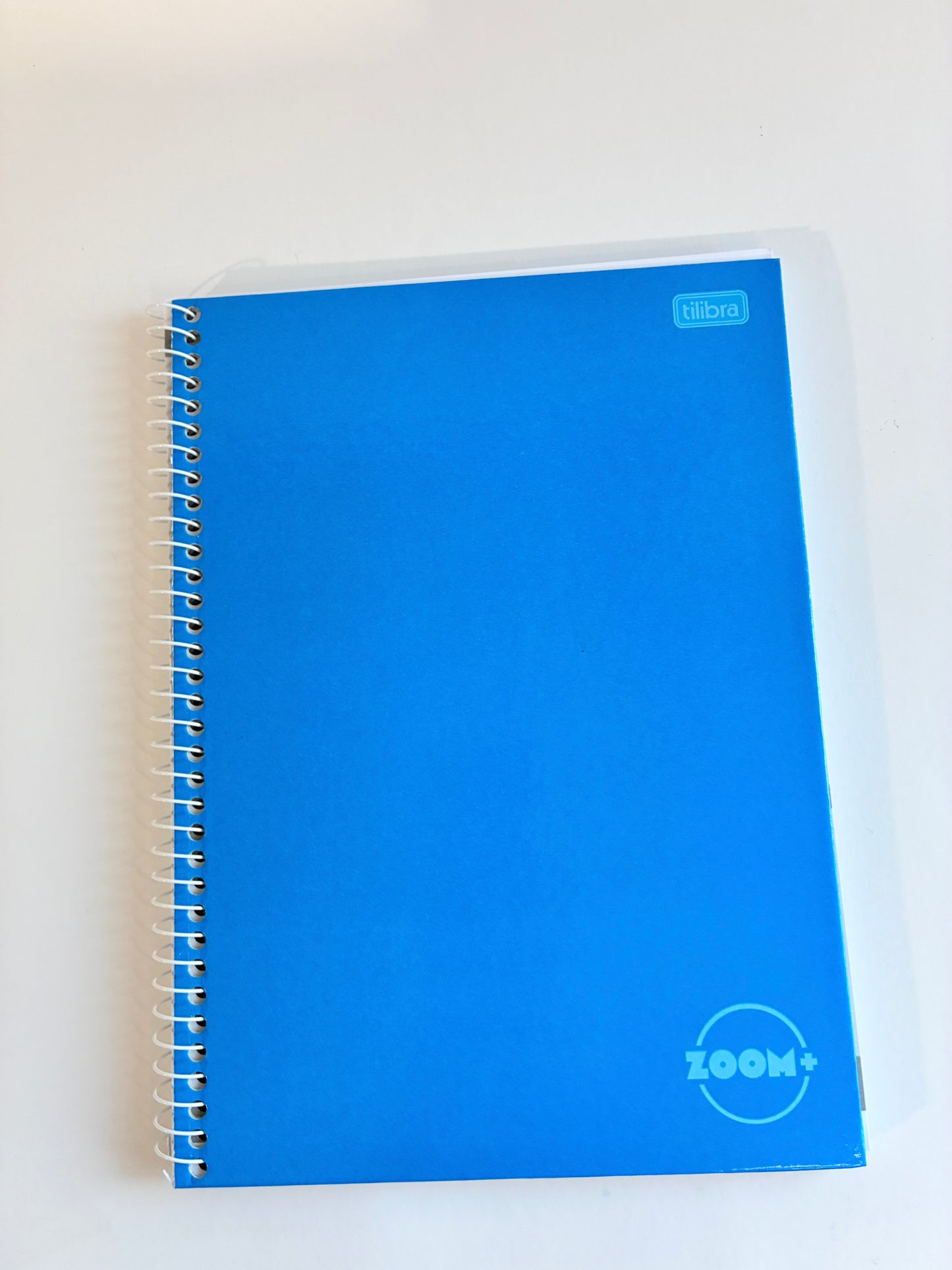 Caderno Espiral Zoom+ Tilibra Azul