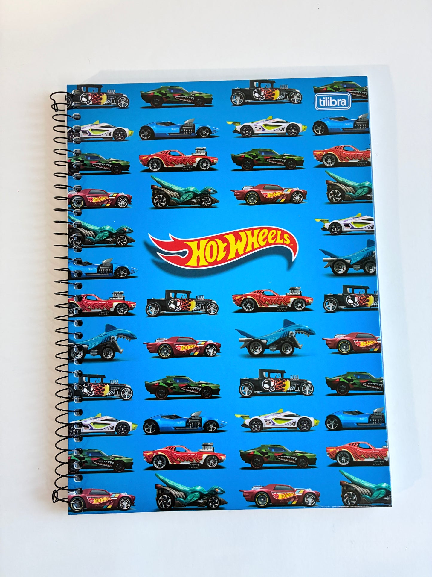 Caderno Espiral Hot Wheels Tilibra - 80 Folhas