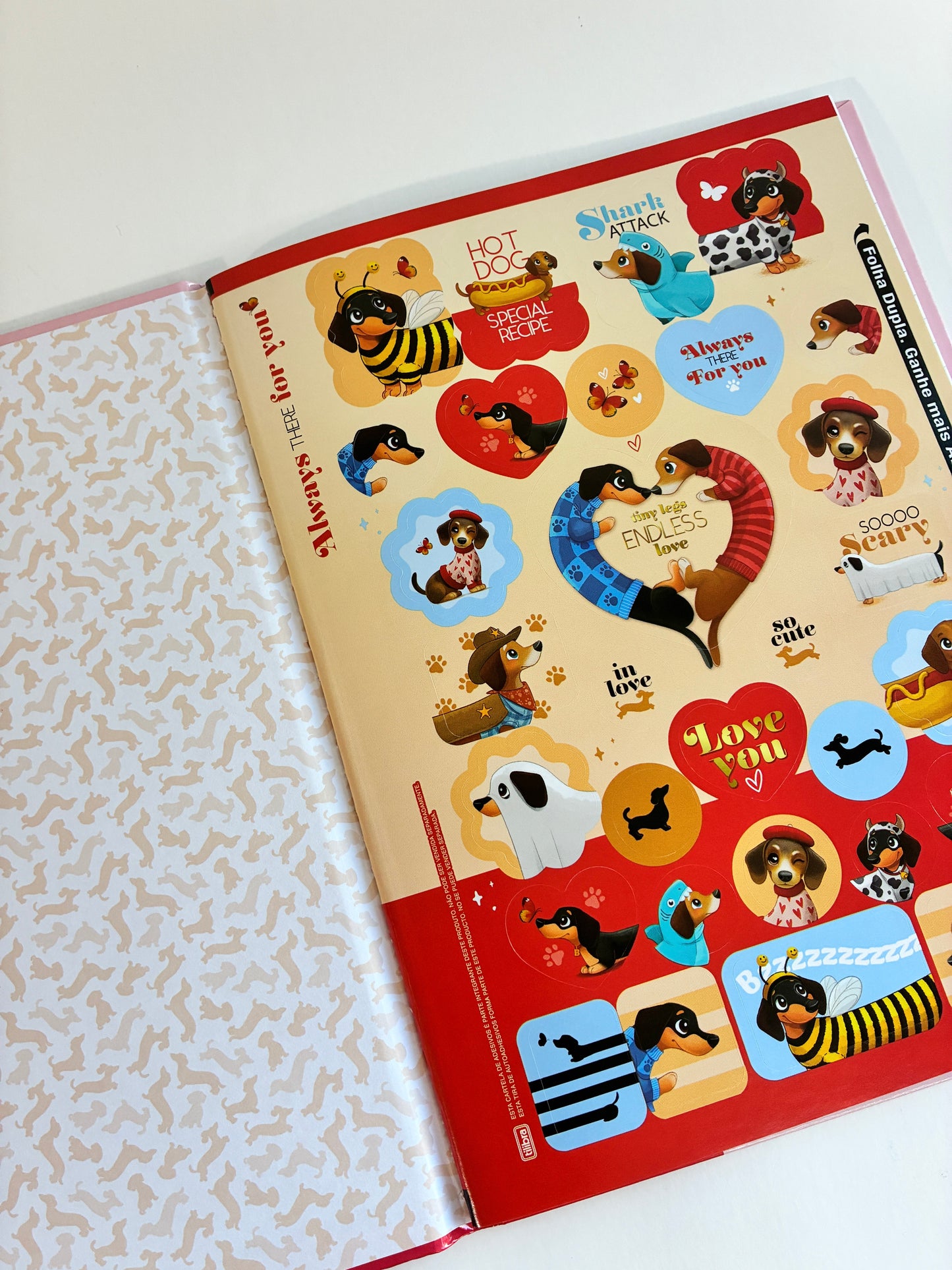 Caderno Brochura Brownie The Dog
