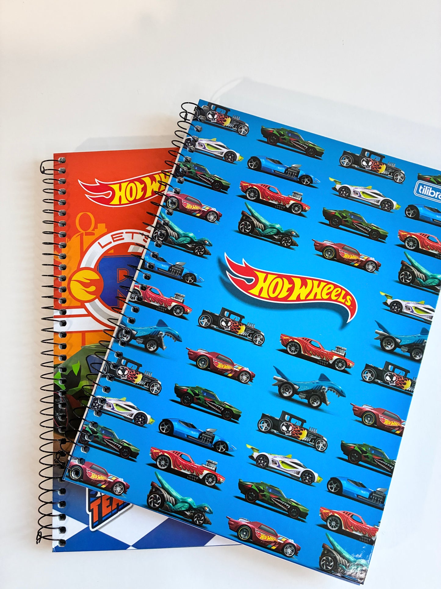Caderno Espiral Hot Wheels Tilibra - 80 Folhas