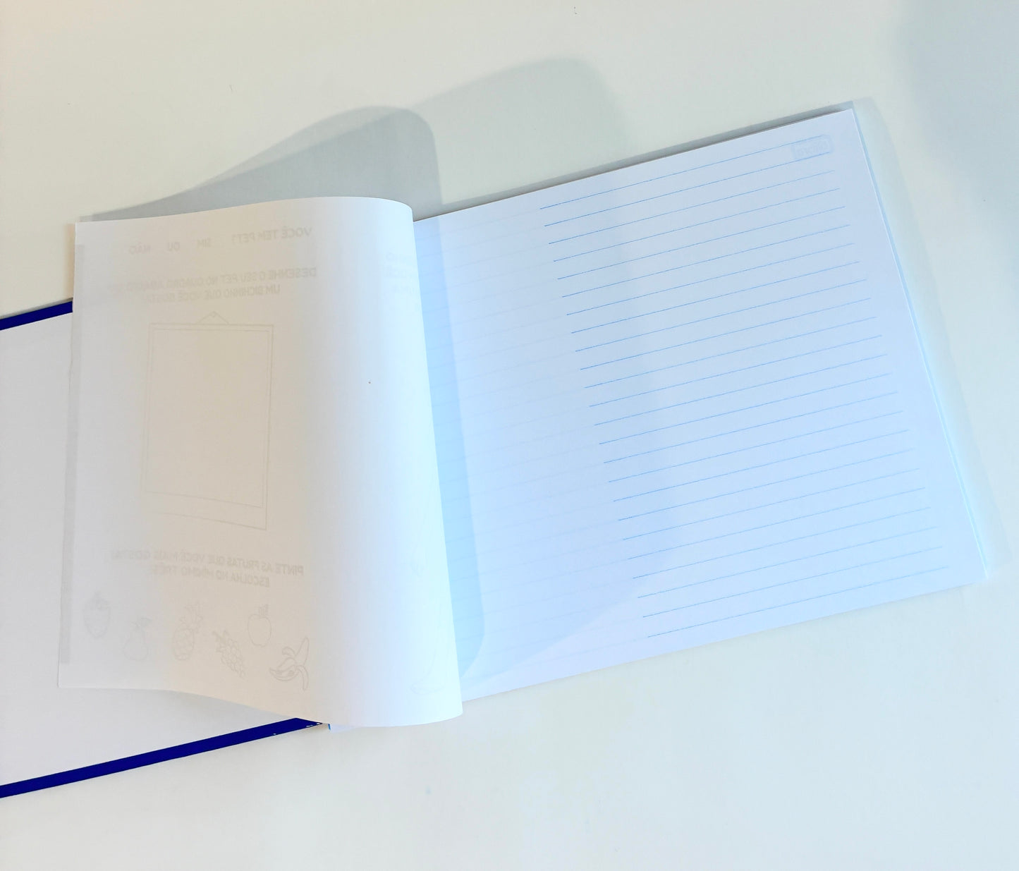 Caderno Espiral Kids Tilibra Meia Pauta