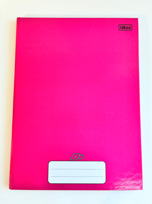 Caderno Brochura Universitário D+ Tilibra Pink