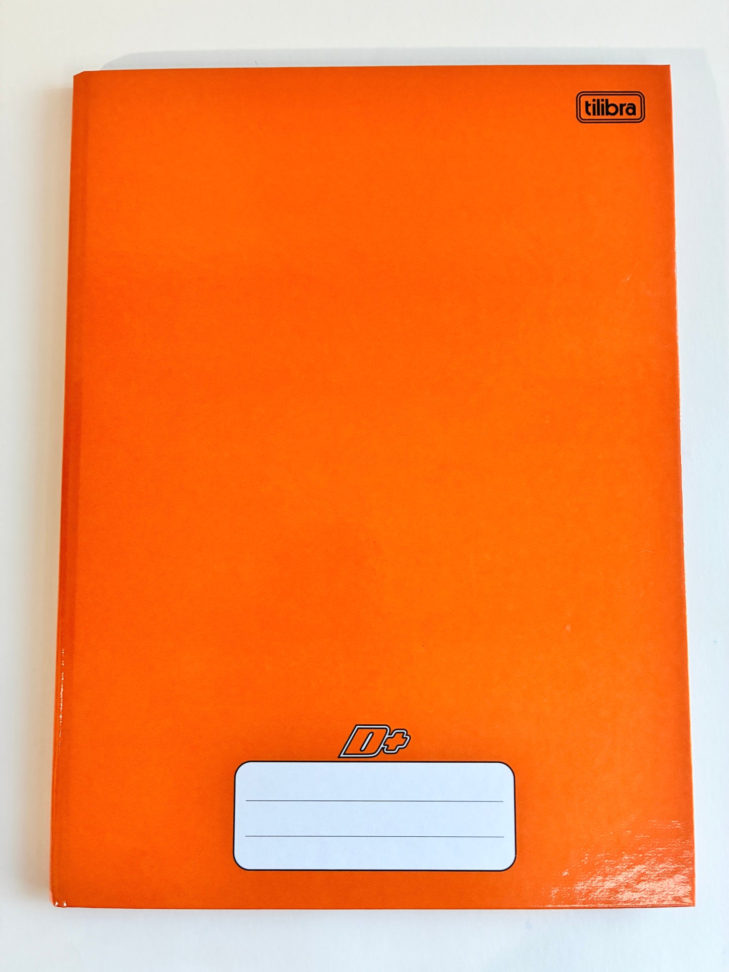 Caderno Brochura Universitário D+ Tilibra Laranja