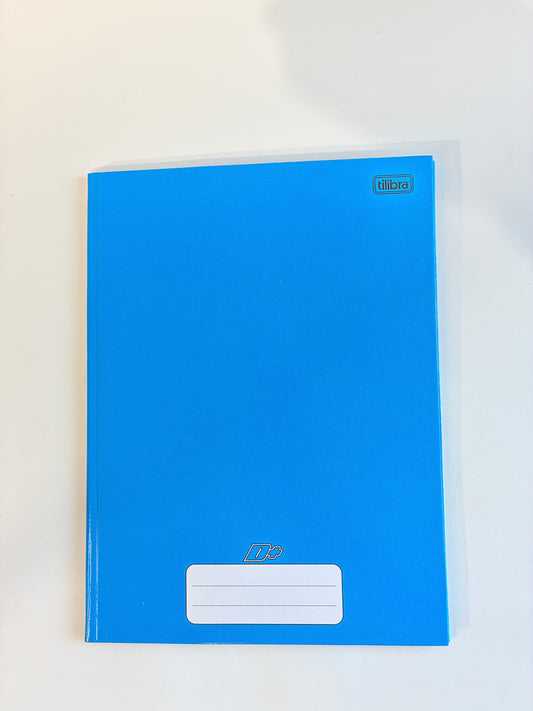 Caderno Brochura Universitário D+ Tilibra Azul