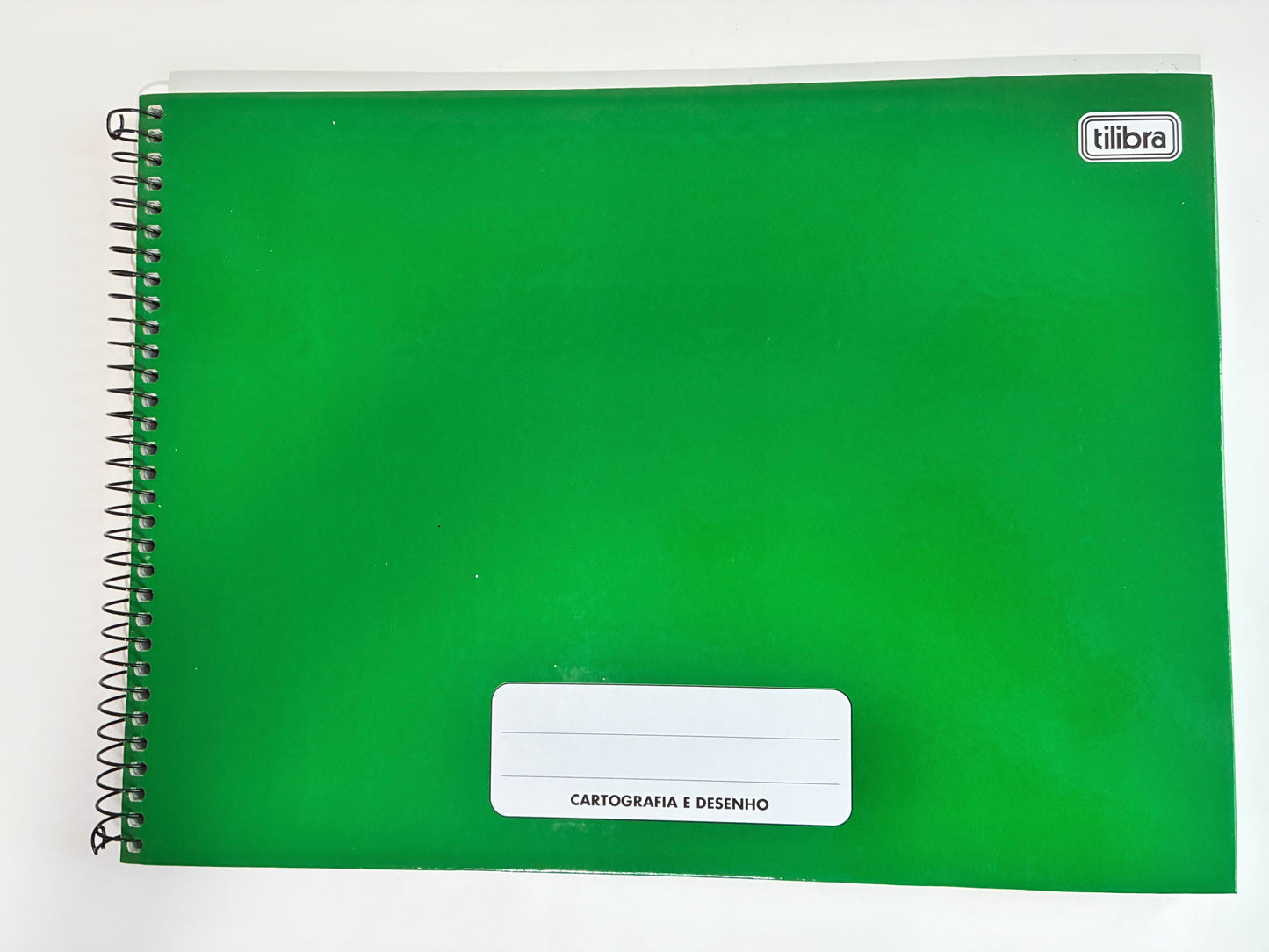 Caderno Cartografia e Desenho Pepper Tilibra Verde