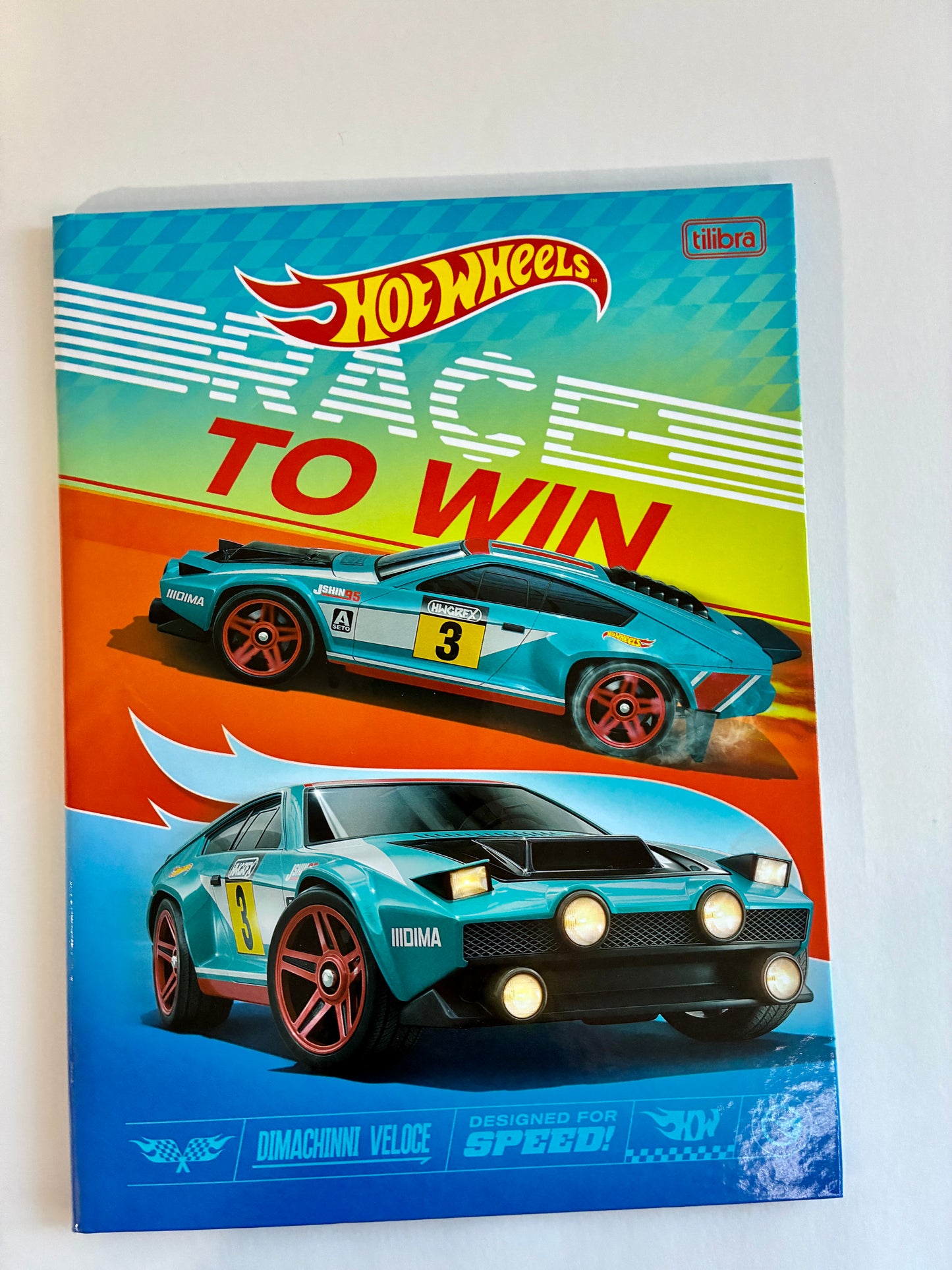 Caderno Hot Wheels Tilibra