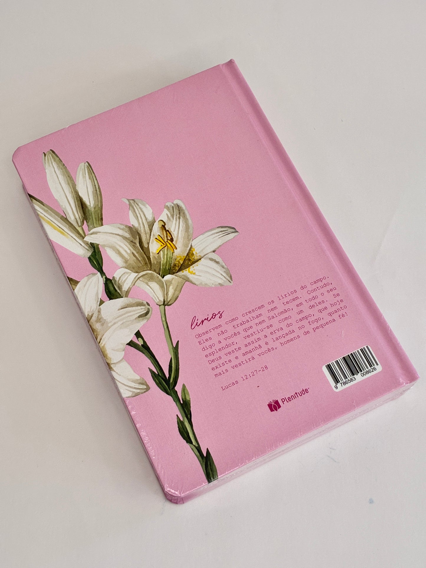 Kit Lírios — Bíblia + Caderno de Orações