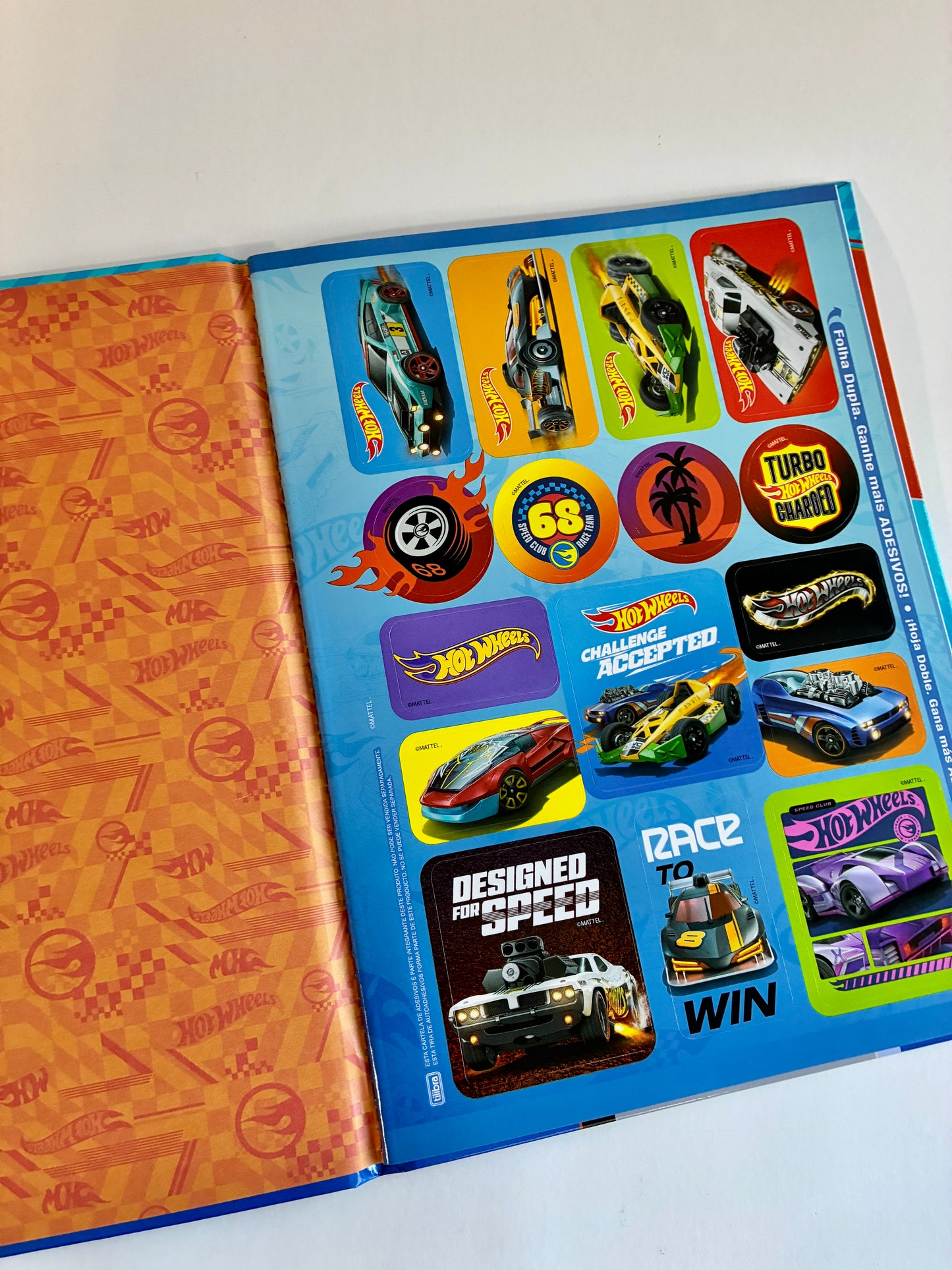 Caderno Hot Wheels Tilibra
